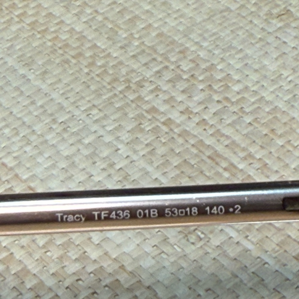 Tom Ford Tracy TF435 01B Black Oversized Sunglasses Made in Italy - Picture 6 of 6